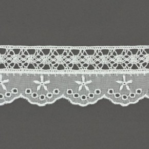 Galon dentelle et broderie anglaise